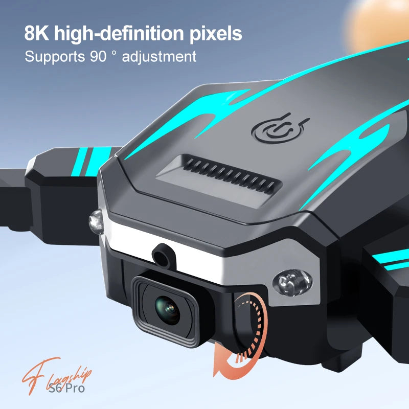 KBDFA G6 Drone Professional 4K HD Camera 8K No GPS Obstacle Avoidance RC Helicopter Brushless WIFI FPV Foldable Quadcopter Toys