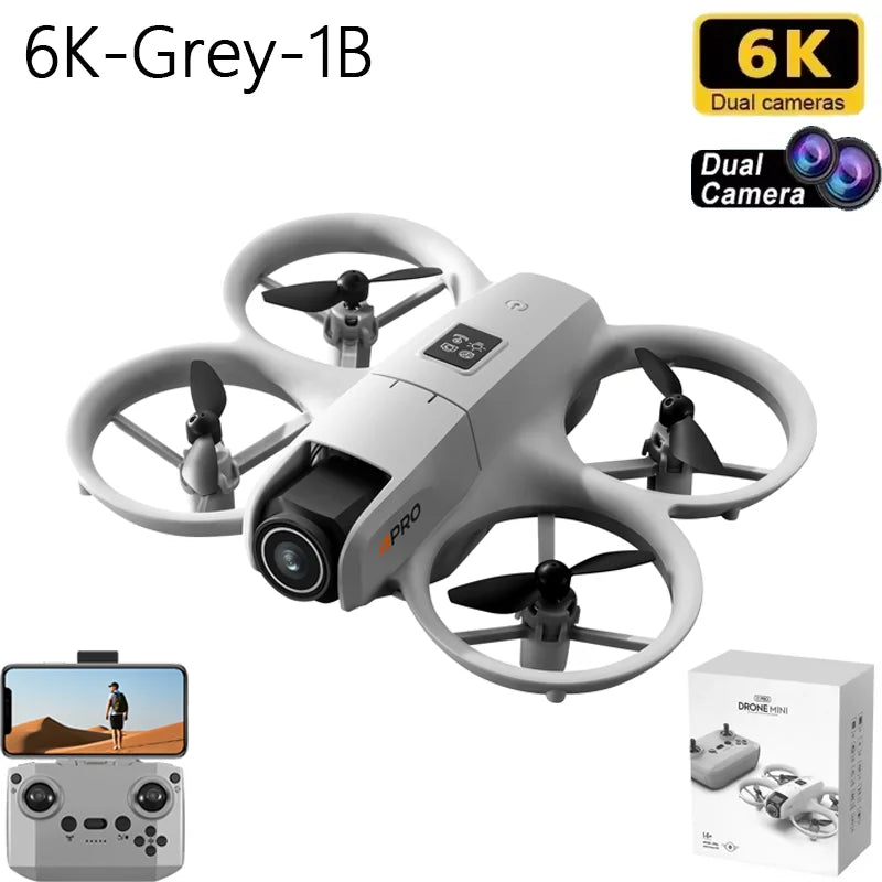 NEW i1PRO Mini Drone 8K HD Dual Camera Aerial Intellig Obstacle Avoidance Optical Flow Hover Avoidance Four-Axis RC Drone 10000M