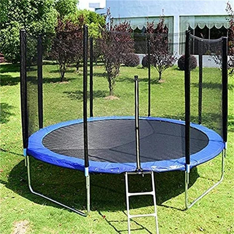 8 Feet Trampoline Protection Mat Trampoline Safety Pad Round Spring Water-Resistant Protective Cover Home Sport Accessories