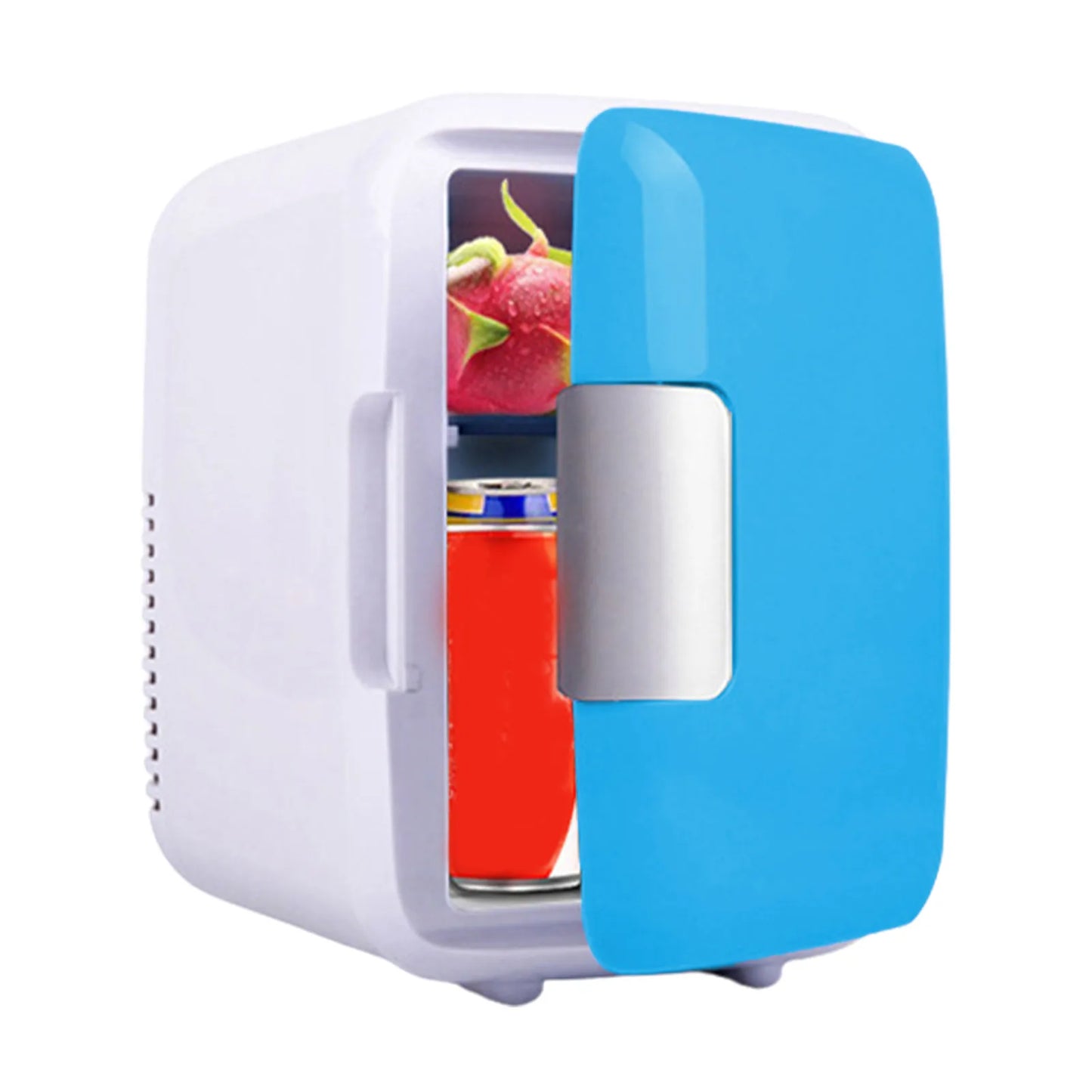 Car Refrigerator 12V Mini Portable Fridge 4L Portable Cooling Warming Freezer Food Drinke Cooling Storage Box Container For Auto
