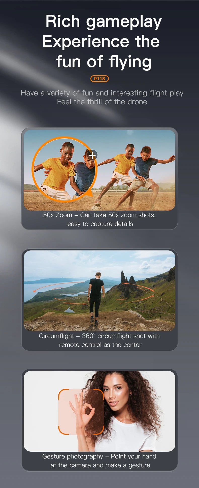 NEW P11 Max RC Drones 8K Professional HD Dual Camera Wifi Four-way Intelligent Obstacle Avoidance Foldable Quadcopter Toys Gifts