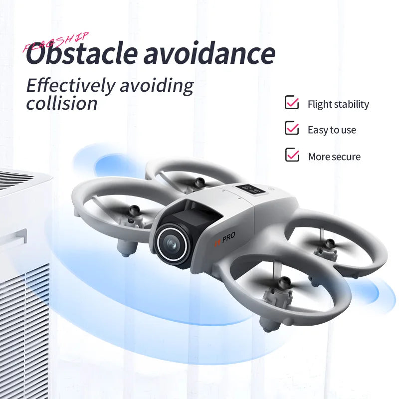 NEW i1PRO Mini Drone 8K HD Dual Camera Aerial Intellig Obstacle Avoidance Optical Flow Hover Avoidance Four-Axis RC Drone 10000M