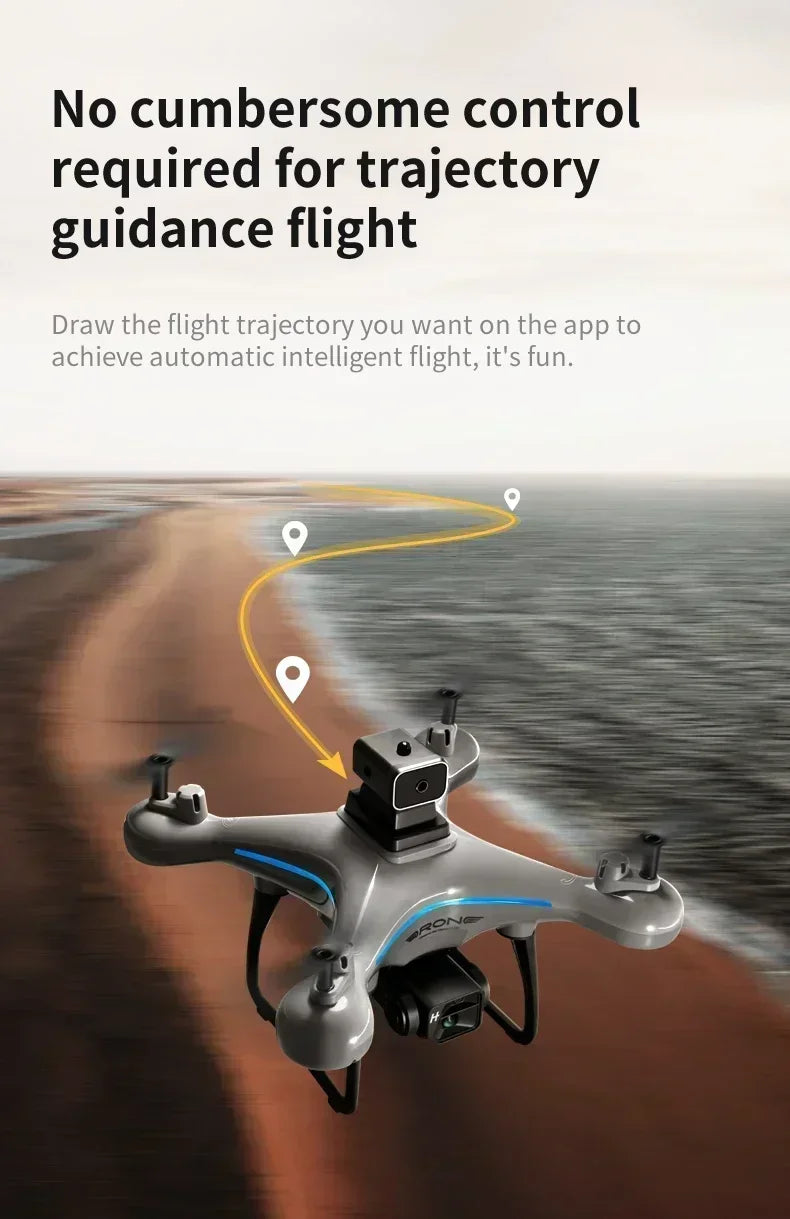 KY102 Drone 8K Professional Dual Camera Brushless Quadcopter Obstacle Avoidance Optical Flow Aerial Drone RC 10000M
