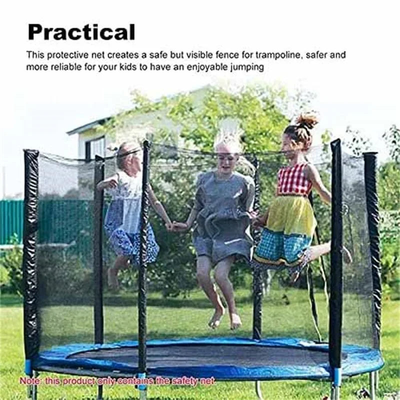 8 Feet Trampoline Protection Mat Trampoline Safety Pad Round Spring Water-Resistant Protective Cover Home Sport Accessories