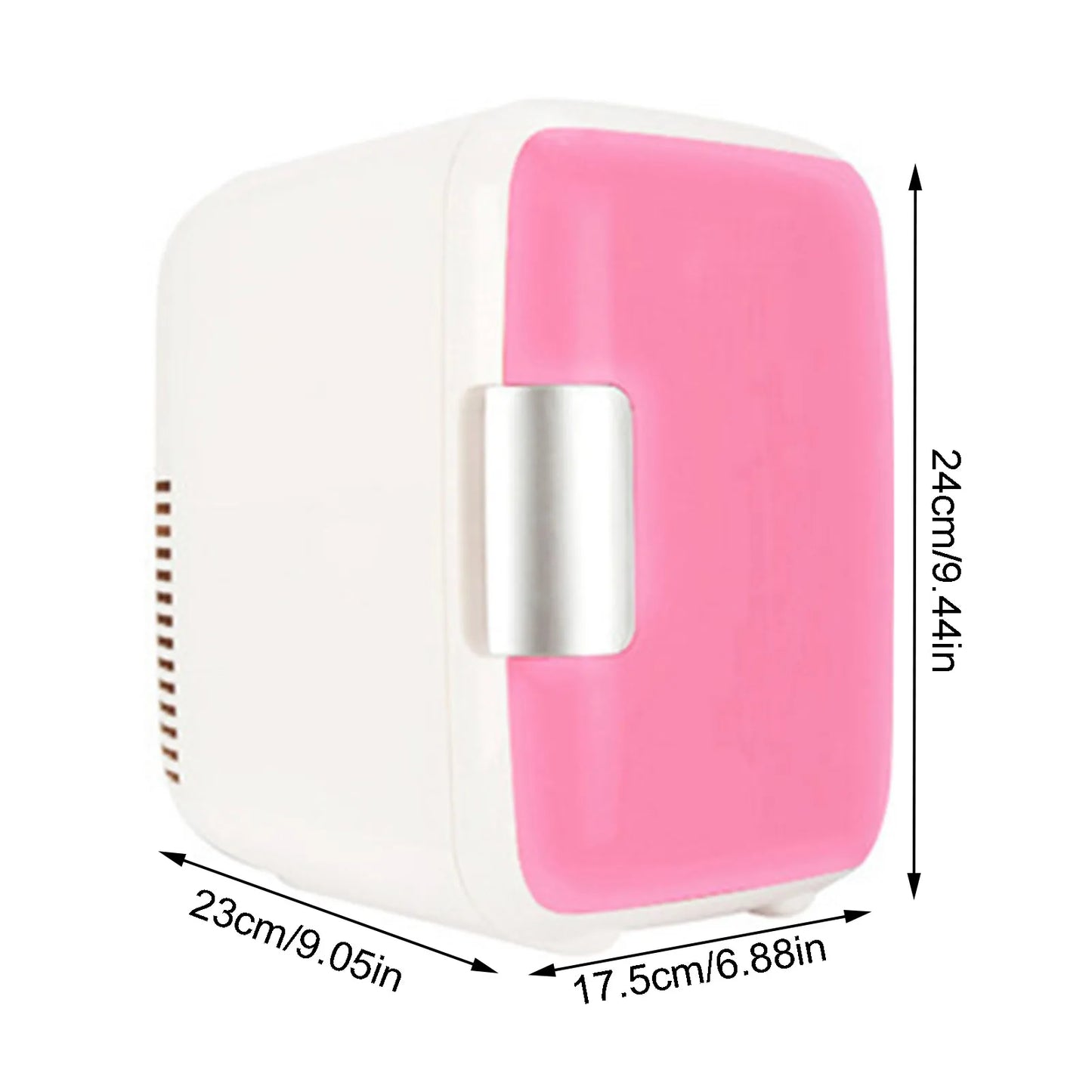 Car Refrigerator 12V Mini Portable Fridge 4L Portable Cooling Warming Freezer Food Drinke Cooling Storage Box Container For Auto