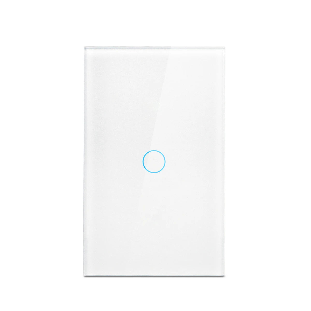 AC100-240 Touch Switch Power Led Panel Wall Light Switches Tempered Black White Crystal Glass 1/2/3 Gang Interruttore Switch