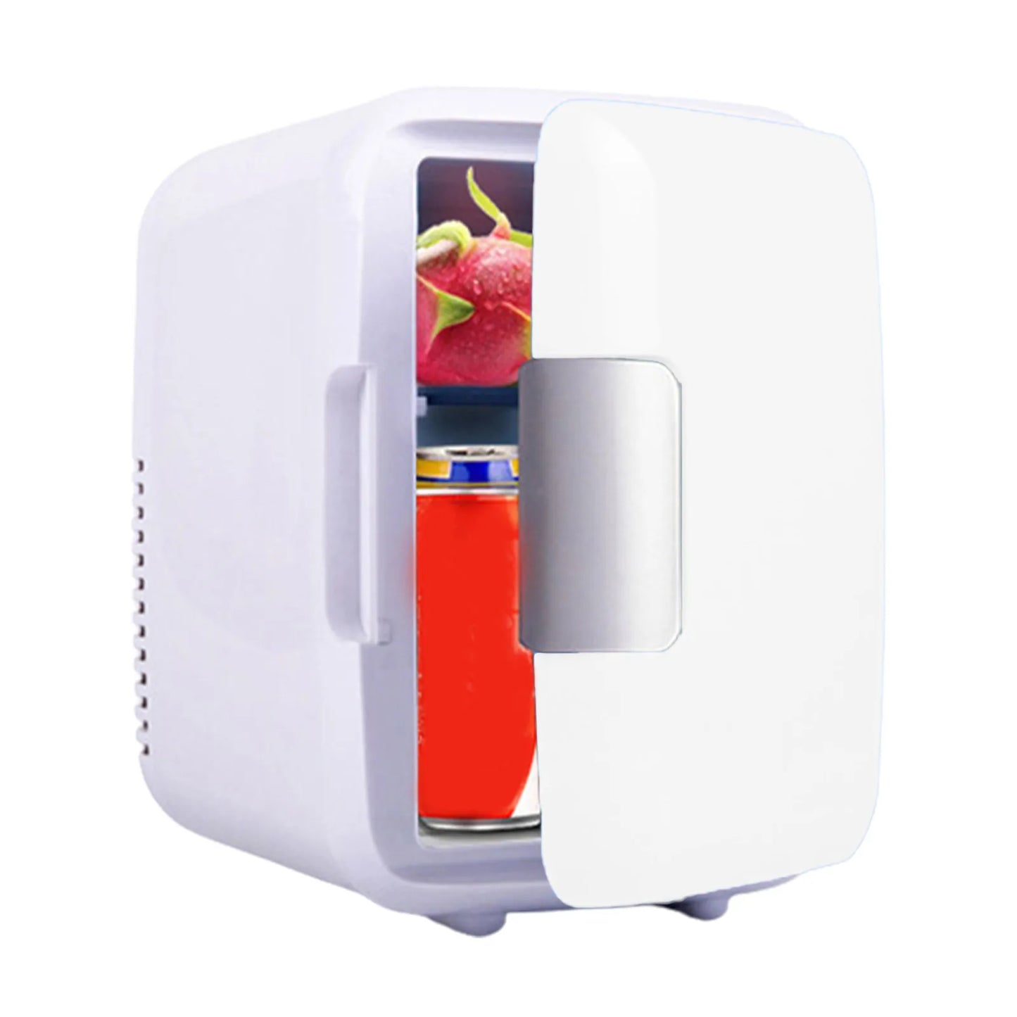 Car Refrigerator 12V Mini Portable Fridge 4L Portable Cooling Warming Freezer Food Drinke Cooling Storage Box Container For Auto
