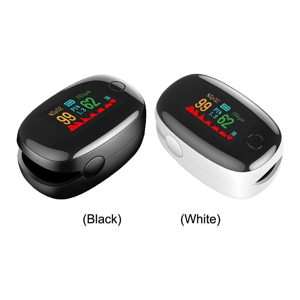 Finger Clip Pulse Monitor Reusable Blood Oxygen Saturation Detector Lightweight for Mountaineering Skiing Cycling Enthusiasts