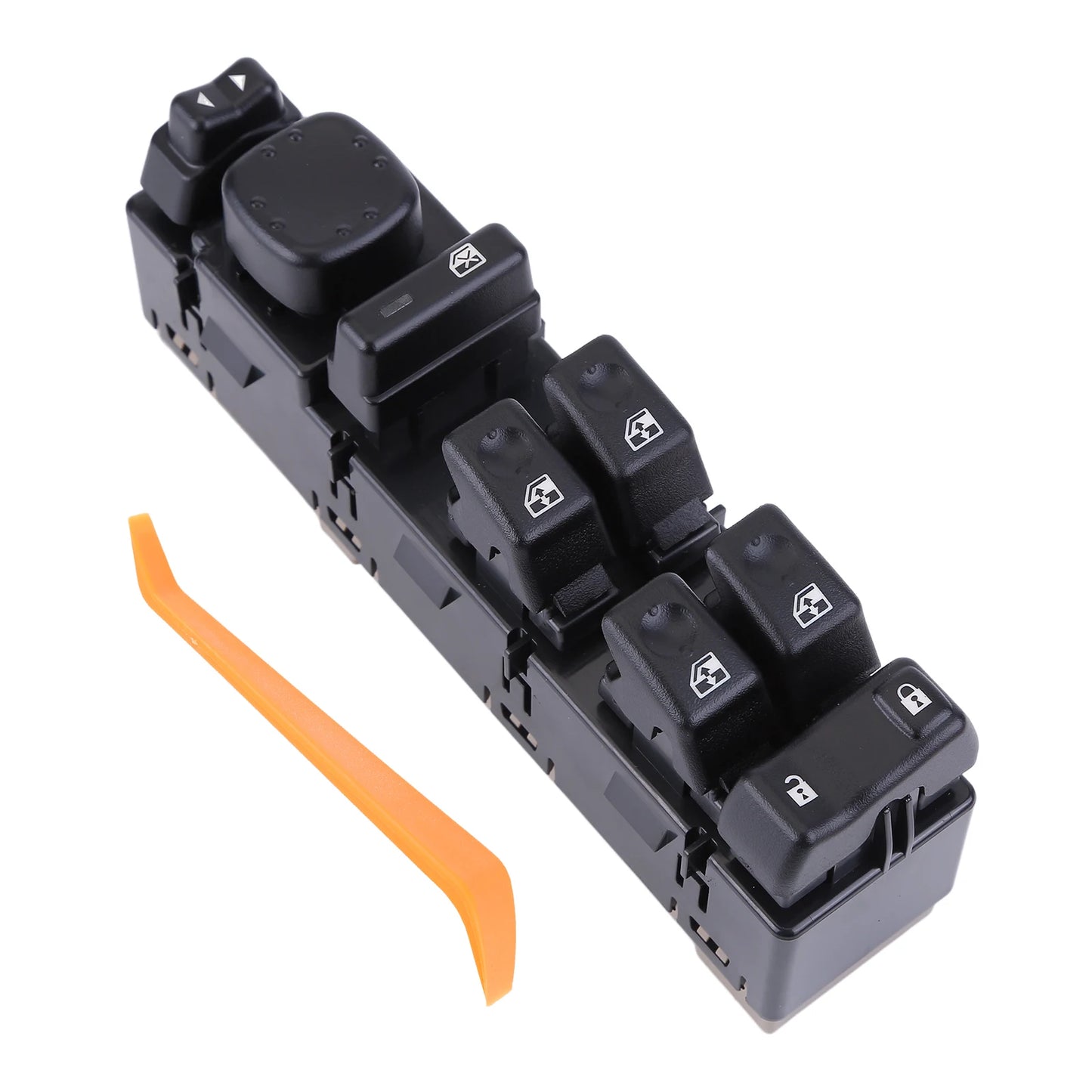 Electric Car Power Window Switch Front Left Driver Side Replacement for GMCSierra 2003-2007 Replaces 15883323