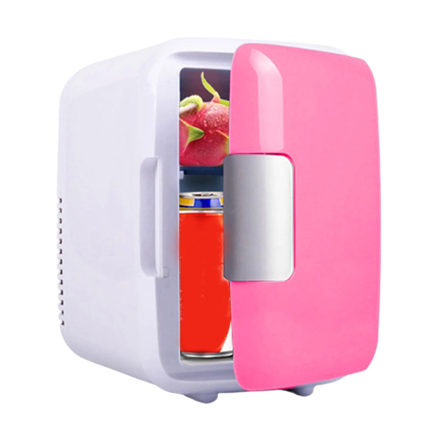 Car Refrigerator 12V Mini Portable Fridge 4L Portable Cooling Warming Freezer Food Drinke Cooling Storage Box Container For Auto