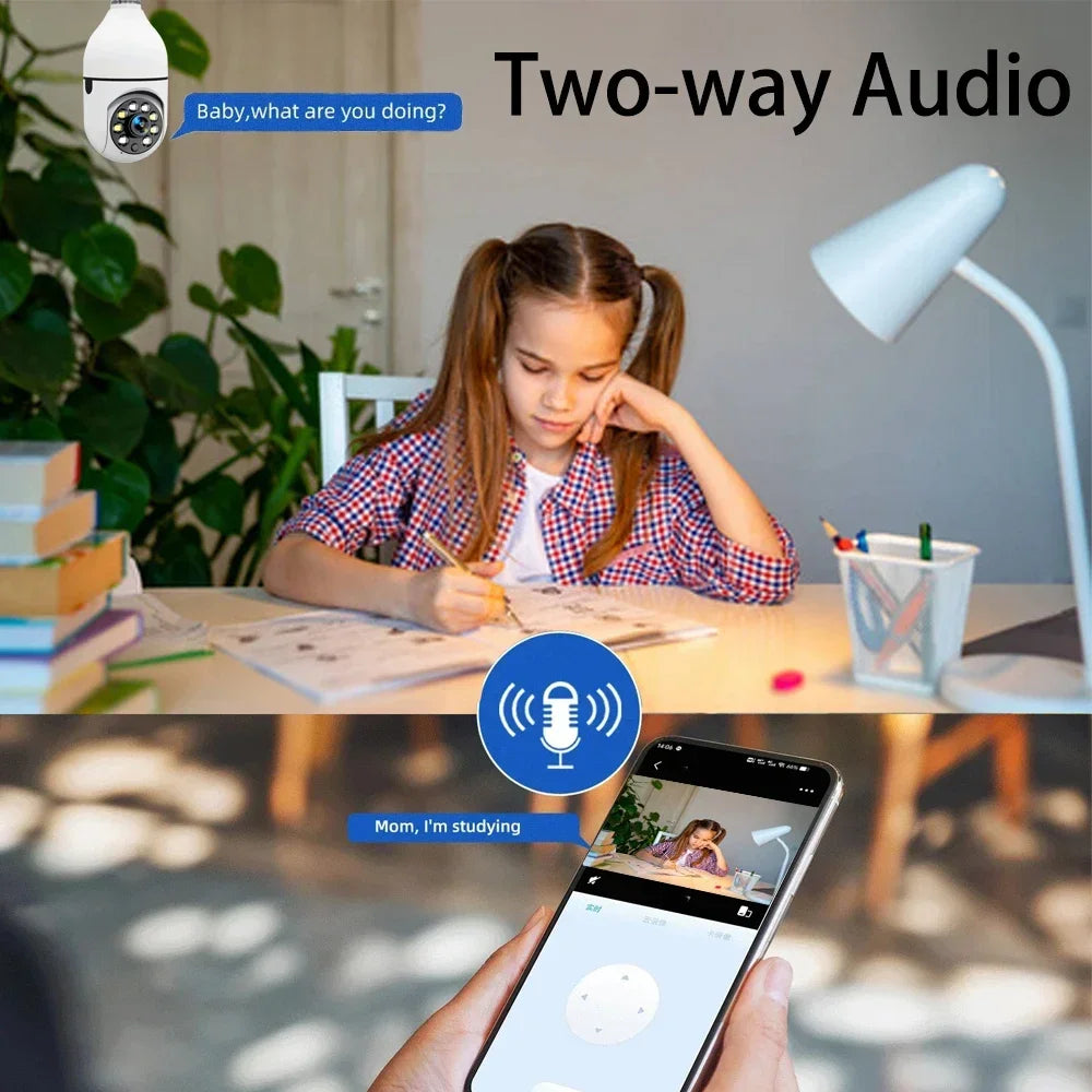 Video Surveillance Camera for Home 360 Wifi Security Camera Outdoor Cameras Wireless Wi Fi Wi-fi Recording Protection