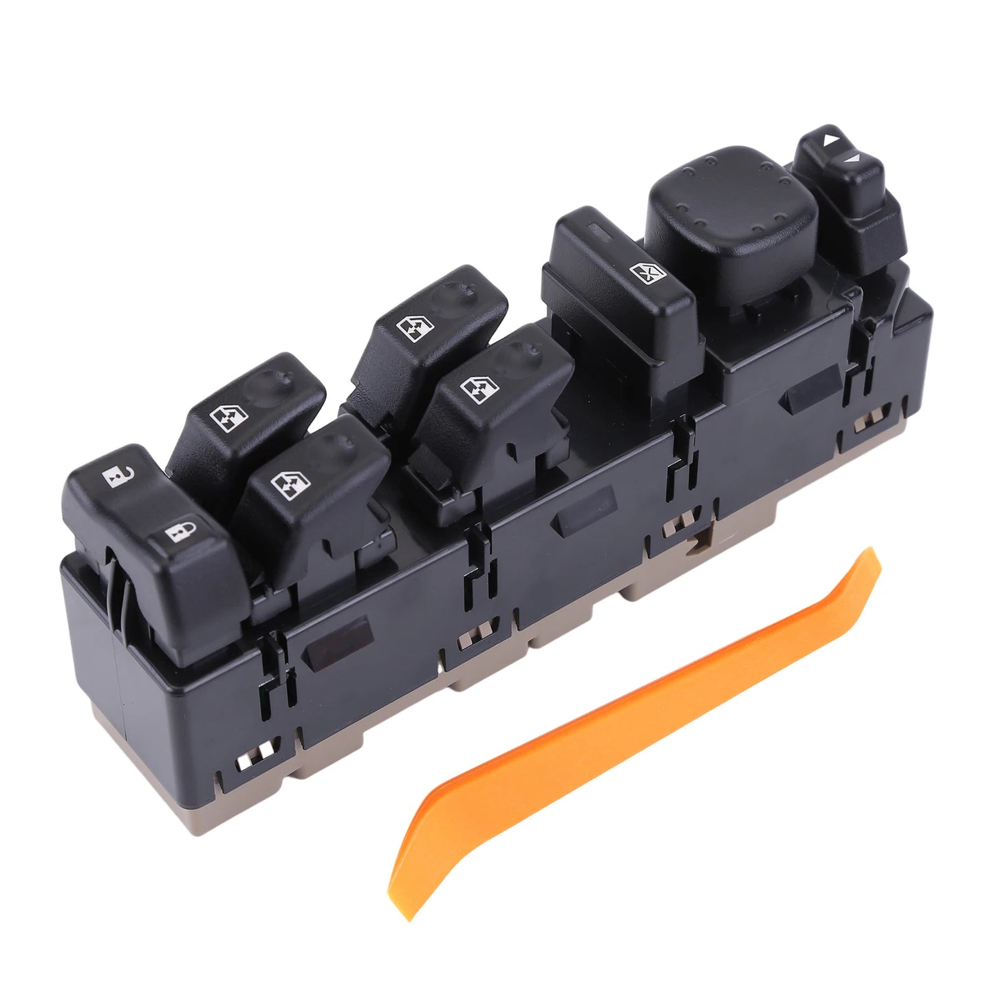 Electric Car Power Window Switch Front Left Driver Side Replacement for GMCSierra 2003-2007 Replaces 15883323