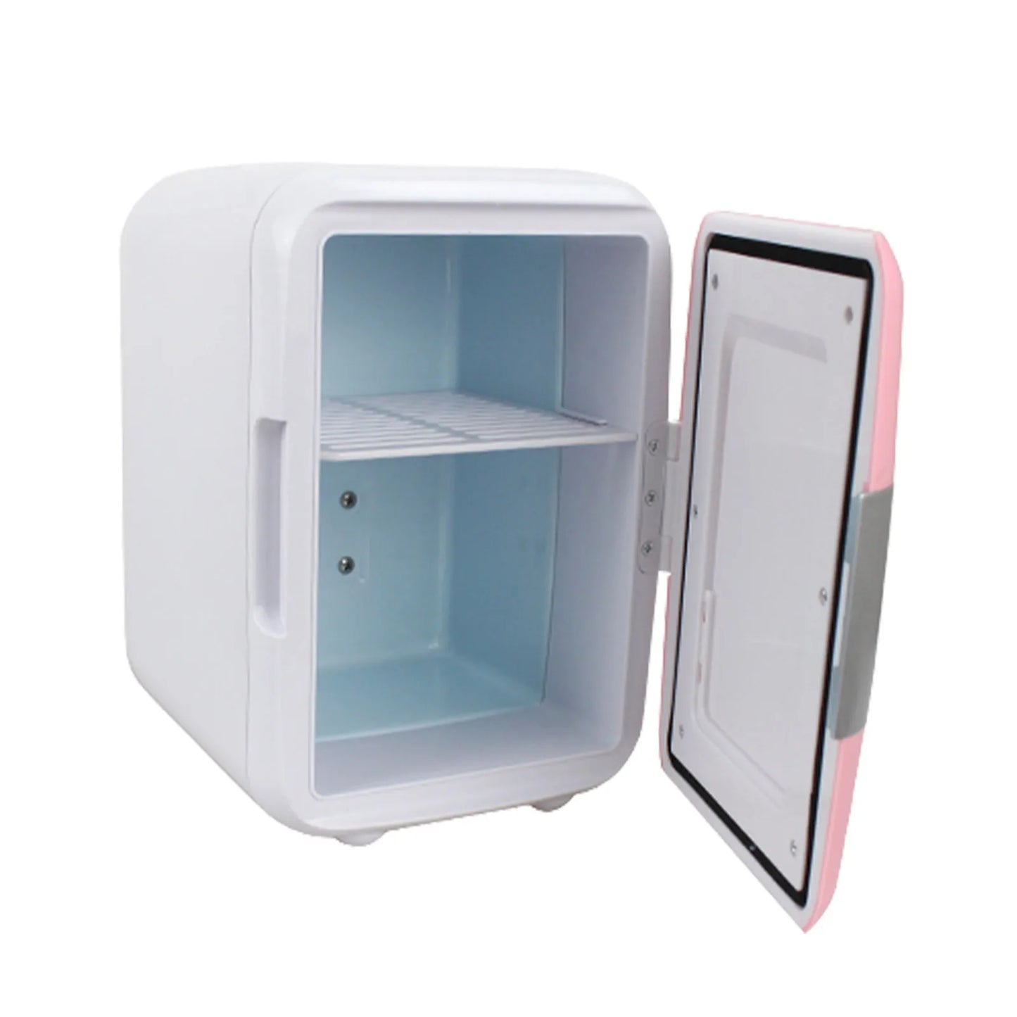 Car Refrigerator 12V Mini Portable Fridge 4L Portable Cooling Warming Freezer Food Drinke Cooling Storage Box Container For Auto