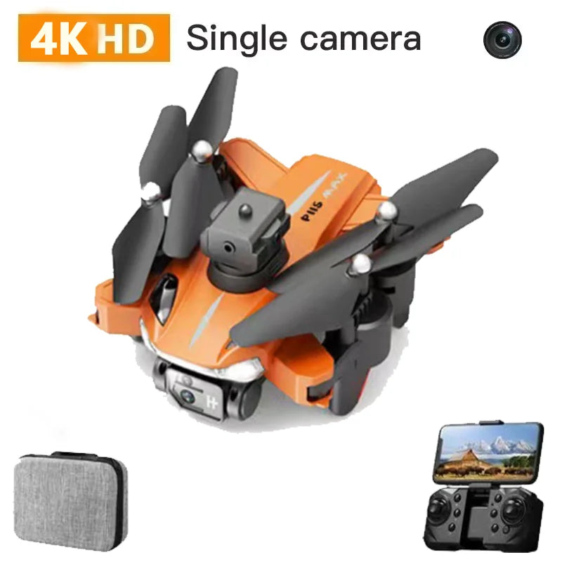 NEW P11 Max RC Drones 8K Professional HD Dual Camera Wifi Four-way Intelligent Obstacle Avoidance Foldable Quadcopter Toys Gifts