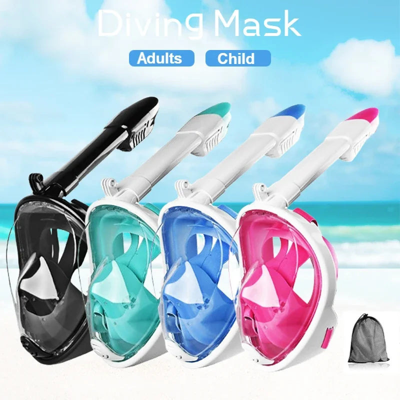 Scuba Anti Fog Full Face Diving Mask