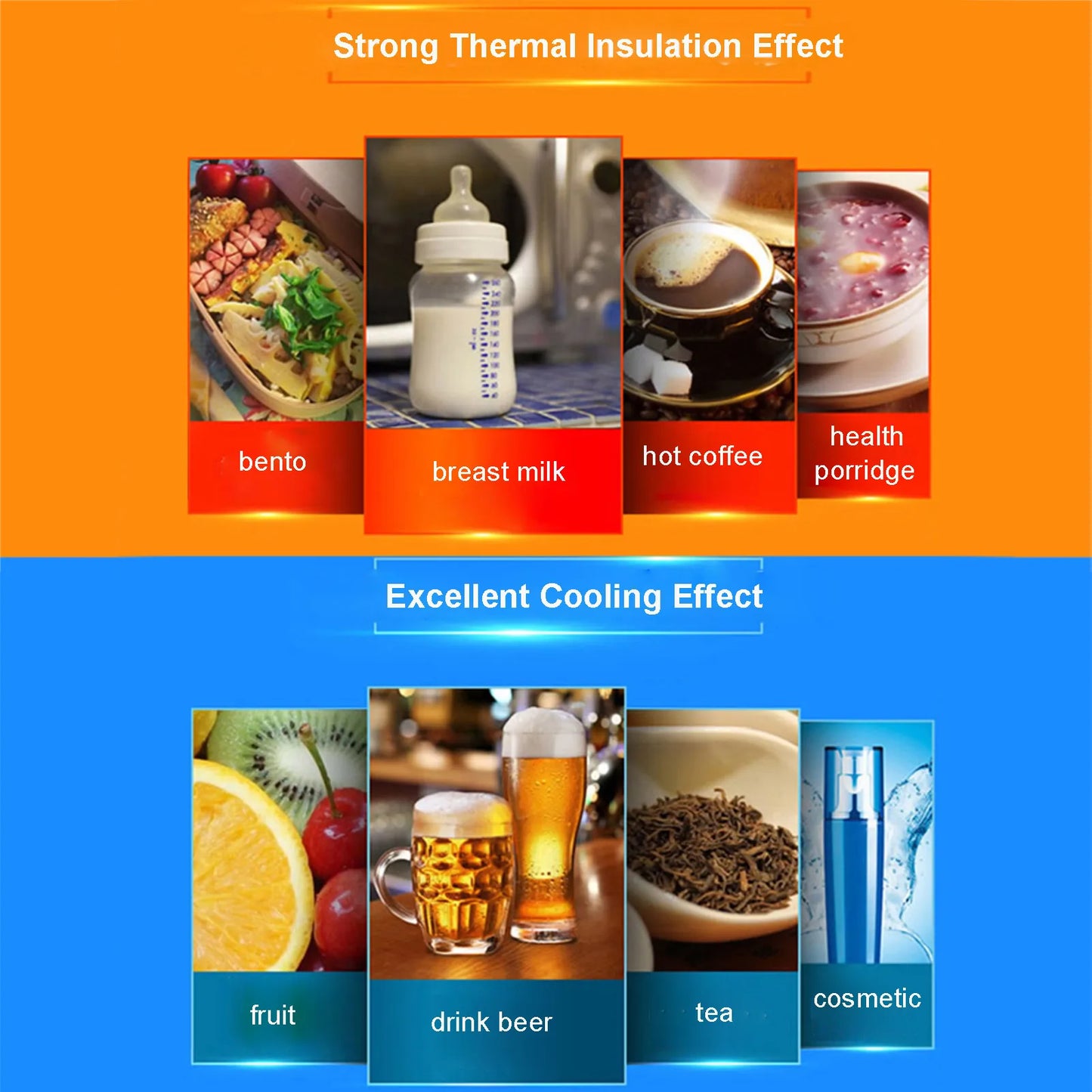 Car Refrigerator 12V Mini Portable Fridge 4L Portable Cooling Warming Freezer Food Drinke Cooling Storage Box Container For Auto