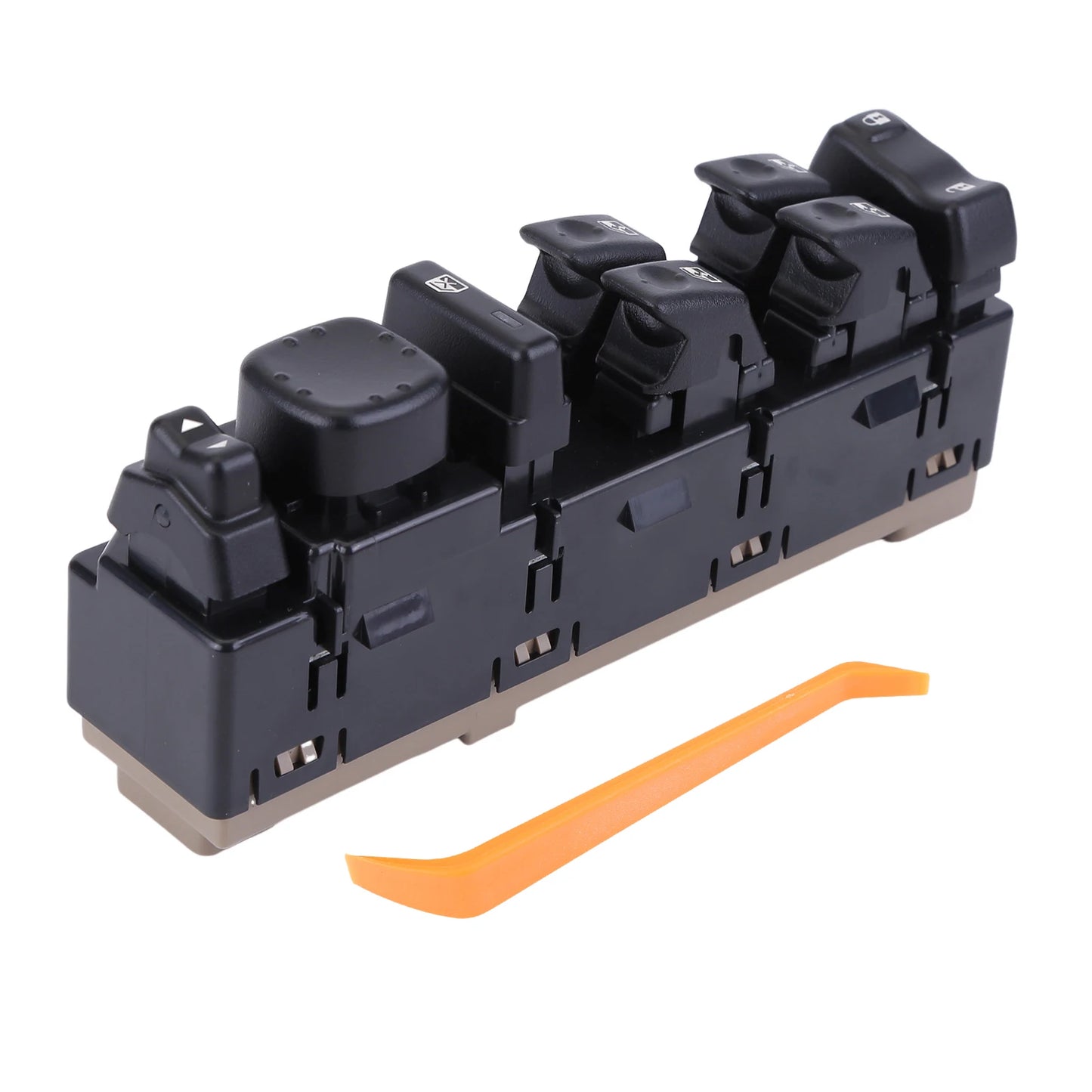 Electric Car Power Window Switch Front Left Driver Side Replacement for GMCSierra 2003-2007 Replaces 15883323