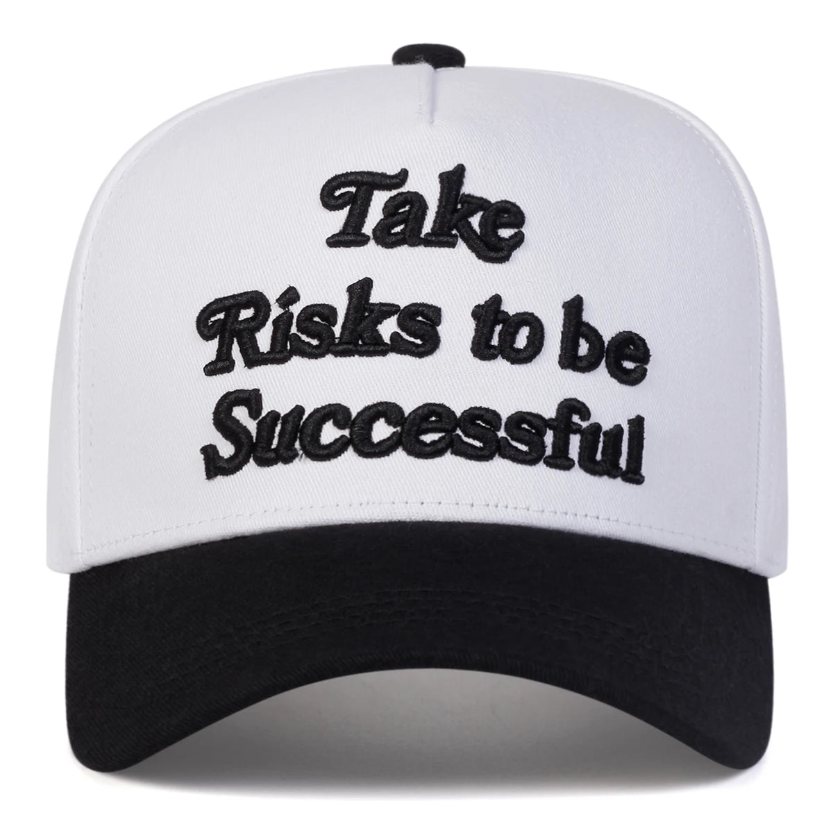Unisex Take Risks To Be Successful Embroidery Baseball Caps Spring Autumn Outdoor Adjustable Casual Hats Sunscreen Hat