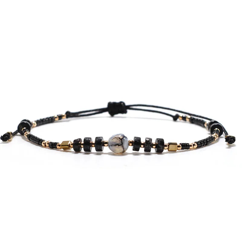 New Bohemia Women String Bracelet Handmade Weaven Seed Beads Braclet Turkish Braslet Girlfriend Gift Best Friend Brazalete Joias