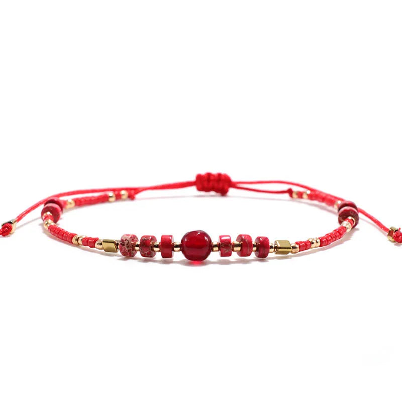 New Bohemia Women String Bracelet Handmade Weaven Seed Beads Braclet Turkish Braslet Girlfriend Gift Best Friend Brazalete Joias