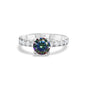 1.0 carat Simple Design Moissanite Ring with 4 Claw S925 Sterling Silver Women's Engagement Band Fashion fine Jewelry gift
