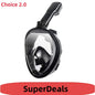 Scuba Anti Fog Full Face Diving Mask