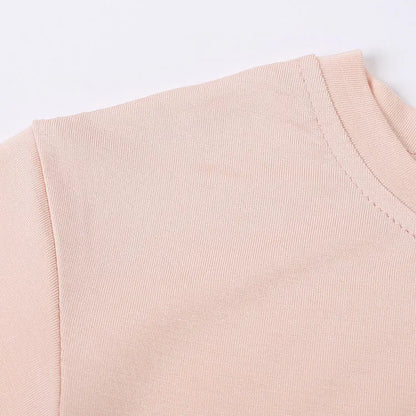 Bamboo Fiber Baby Girl Bodysuit Fashion Solid Short Sleeve Baby Boy Clothes Summer Newborn Clothes Knitted Romper 3-24 Months