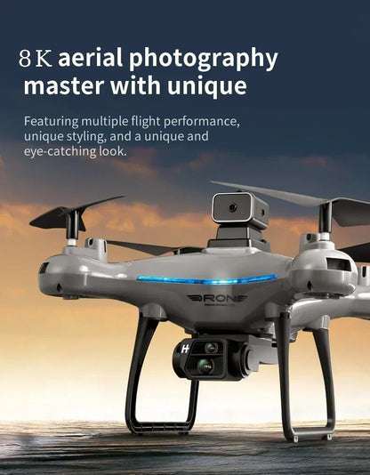 KY102 Drone 8K Professional Dual Camera Brushless Quadcopter Obstacle Avoidance Optical Flow Aerial Drone RC 10000M