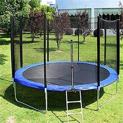 8 Feet Trampoline Protection Mat Trampoline Safety Pad Round Spring Water-Resistant Protective Cover Home Sport Accessories