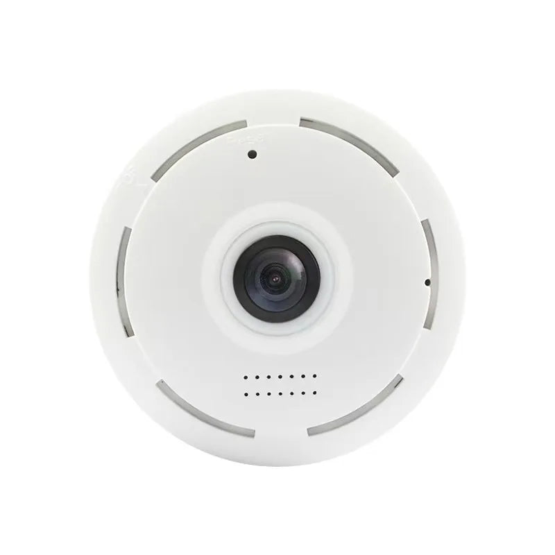 Wifi Security Camera 360 Degree Panoramic View CCTV Wireless Mini Fisheye Lens Two-Way Audio Surveillance V380 Pro APP