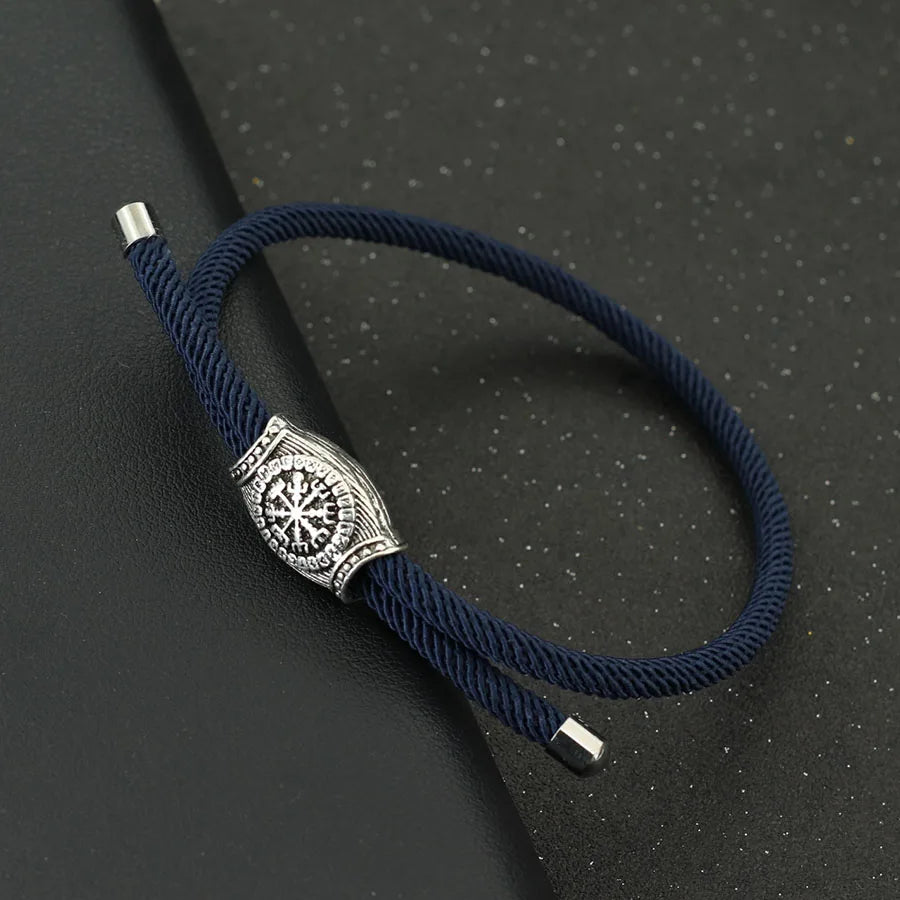 Noter Unique Rope Bracelet Men Handmade Adjustable Viking Braslet Homme Festival Accessories Husband Gift Pulsera Hombre Joias