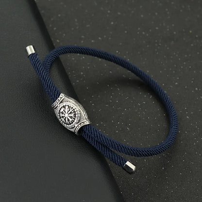 Noter Unique Rope Bracelet Men Handmade Adjustable Viking Braslet Homme Festival Accessories Husband Gift Pulsera Hombre Joias
