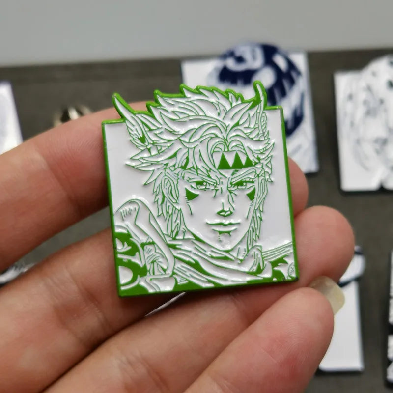 JoJos Bizarre Pins Metal