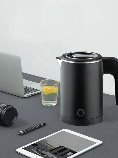 0.6L  Portable Travel Electric Kettle 304 Stainless Steel Household Coffee and Tea Electric Kettle 600W Kitchen Electric Kettle