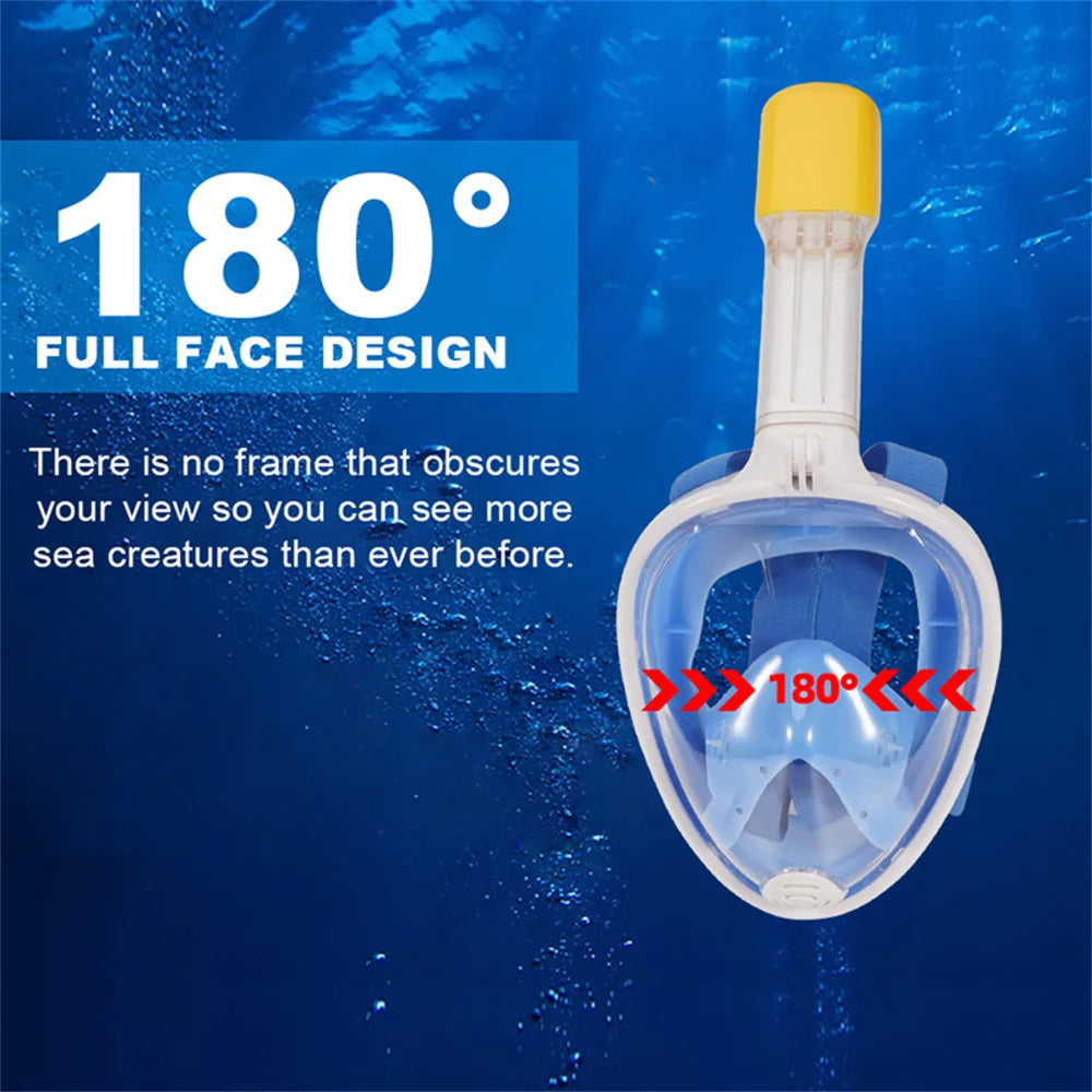 Scuba Anti Fog Full Face Diving Mask