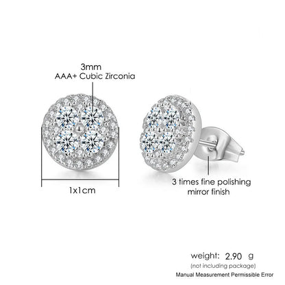 Hip-hop Ice Studded Earring for Men