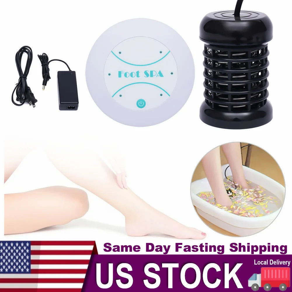 Ionic Detox Foot Bath Spa Machine Portable Salon Ion Aqua Foot Bath Cleanse Hine Beauty Kit