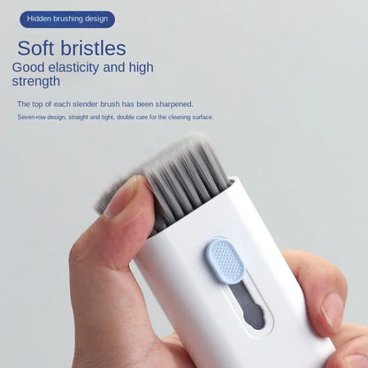 7 in 1 Computer Keyboard Cleaner Kit Brush Cleaning Pen For AirPods Laptop Bluetooth Earphones Clean Tools Keycap Puller Set
