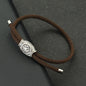 Noter Unique Rope Bracelet Men Handmade Adjustable Viking Braslet Homme Festival Accessories Husband Gift Pulsera Hombre Joias