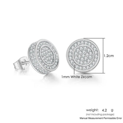 Hip-hop Ice Studded Earring for Men