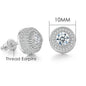 Hip-hop Ice Studded Earring for Men