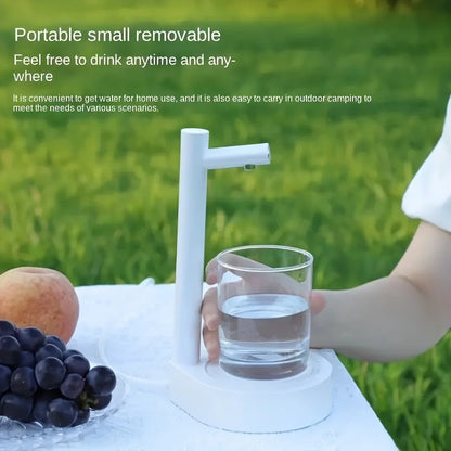 1 intelligent desktop water dispenser, outdoor bucket automatic water dispenser and water absorption device.