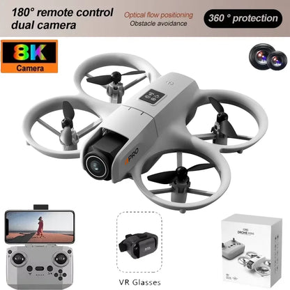NEW i1PRO Mini Drone 8K HD Dual Camera Aerial Intellig Obstacle Avoidance Optical Flow Hover Avoidance Four-Axis RC Drone 10000M