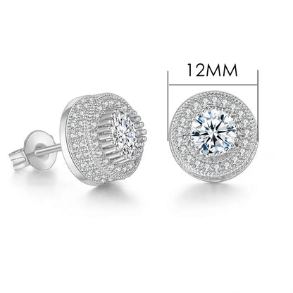 Hip-hop Ice Studded Earring for Men