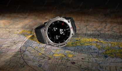 T-Rex 3 GPS Smart Watch 10ATM Waterproof Built-in Dual-band GNSS Compass Military Sport Smartwatch Men 2025 New For Xiaomi Ultra