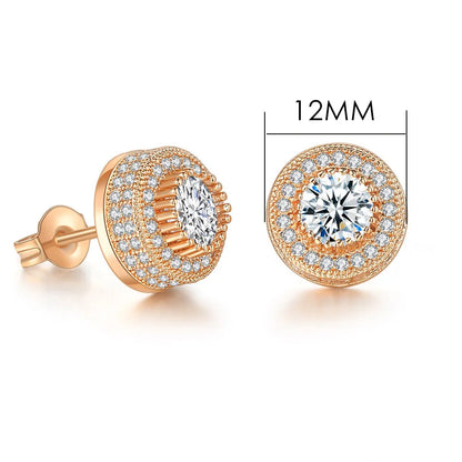 Hip-hop Ice Studded Earring for Men