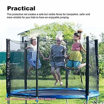 8 Feet Trampoline Protection Mat Trampoline Safety Pad Round Spring Water-Resistant Protective Cover Home Sport Accessories