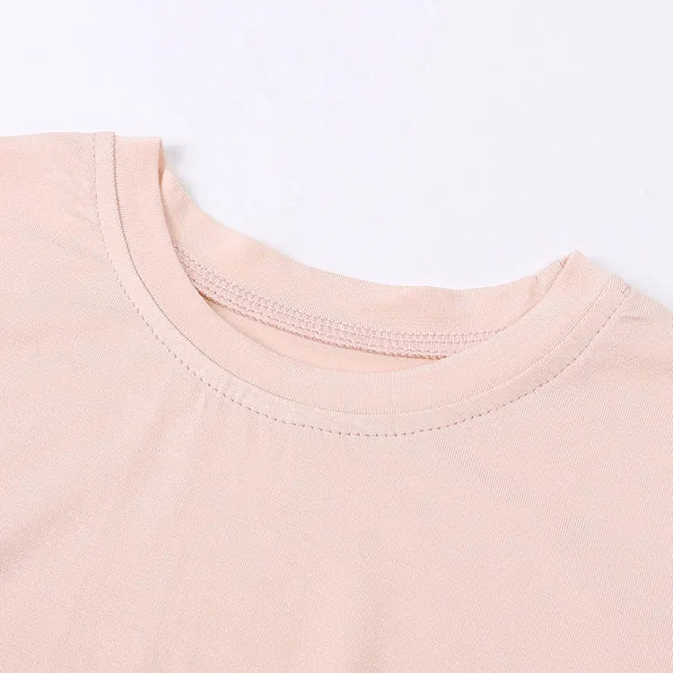Bamboo Fiber Baby Girl Bodysuit Fashion Solid Short Sleeve Baby Boy Clothes Summer Newborn Clothes Knitted Romper 3-24 Months