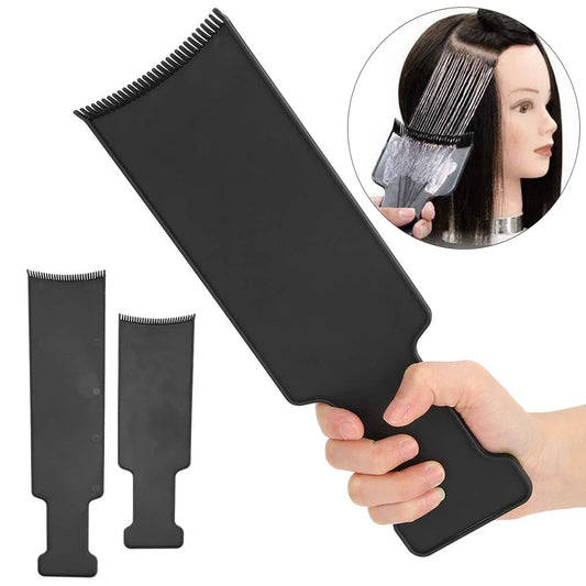 Hair Coloring Board With Teeth Balayage Highlighting Hair Dyeing Brush for DIY Hairdressing Salon Use Hair Coloring Dyeing Tools