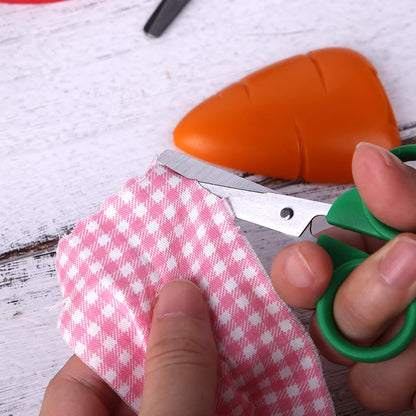 Fniiva 1Pc Children Scissors Fruit Shaped Safety Scissors for Children's DIY Handmade Craft Paper Cutting Tool